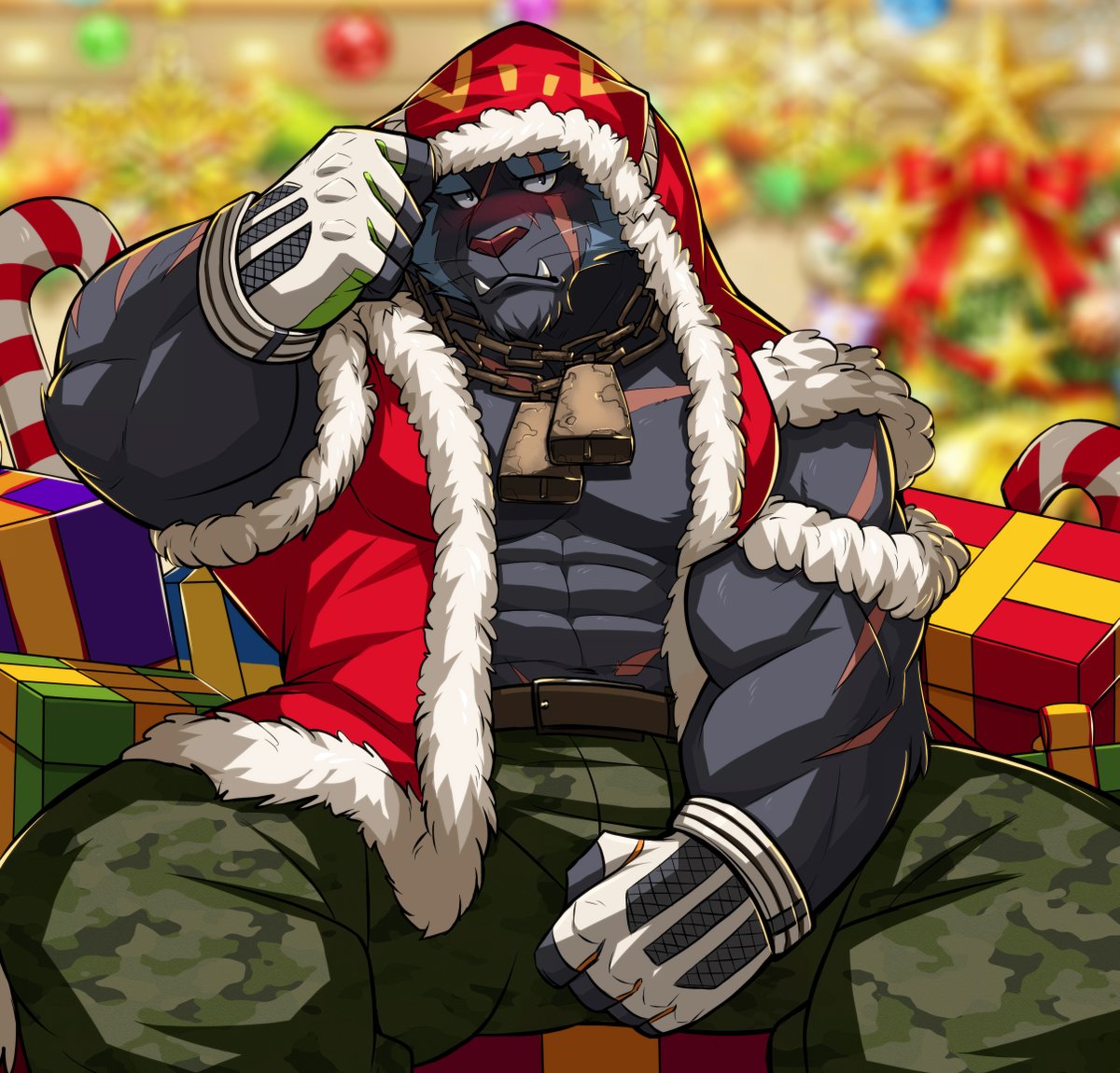 Krampus, Christmas Punisher tweet media