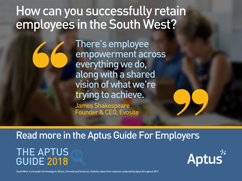 AptusITDigital's tweet photo. What do you do to ensure you're retaining staff? Find some inspiration in our #AptusGuide:

https://t.co/Qh57SV37mm https://t.co/nE6xTTJRPN