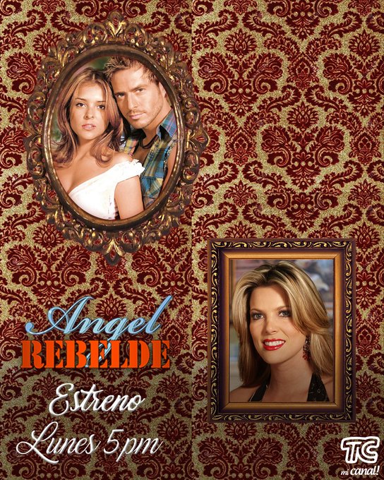 La telenovela #AngelRebelde regresa a Ecuador, gran estreno esta tarde 17hrs por <a href="/tctelevision/">TC Televisión</a> <a href="/gretelvaldez/">grettell valdez</a> <a href="/victornoriega/">Victor Noriega</a> <a href="/MaritzaRodrigue/">Maritza</a>