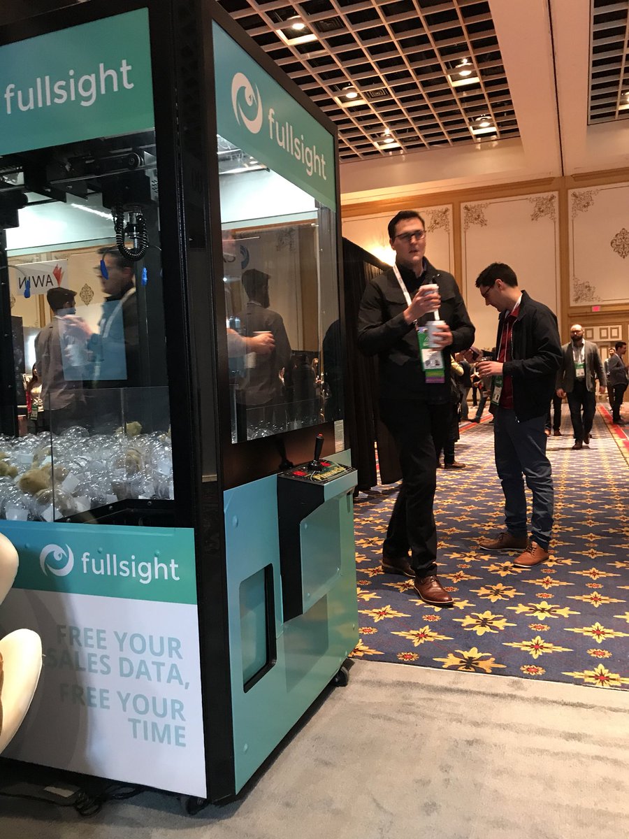 FullsightUK's tweet photo. Having a busy time with our Fullsight grabber but no one has won our TV yet... come see us at #ASW18 to try your luck! https://t.co/5IZ0PDxGdi