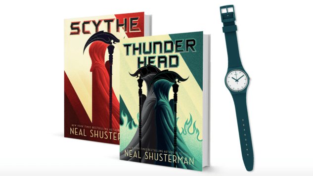 PasteBooks's tweet photo. RT &amp; follow for a chance to win a #Scythe prize pack from @NealShusterman &amp; @simonteen! Here's the scoop: https://t.co/DgHxA4SyrL
#Thunderhead https://t.co/DjF6VOtixV