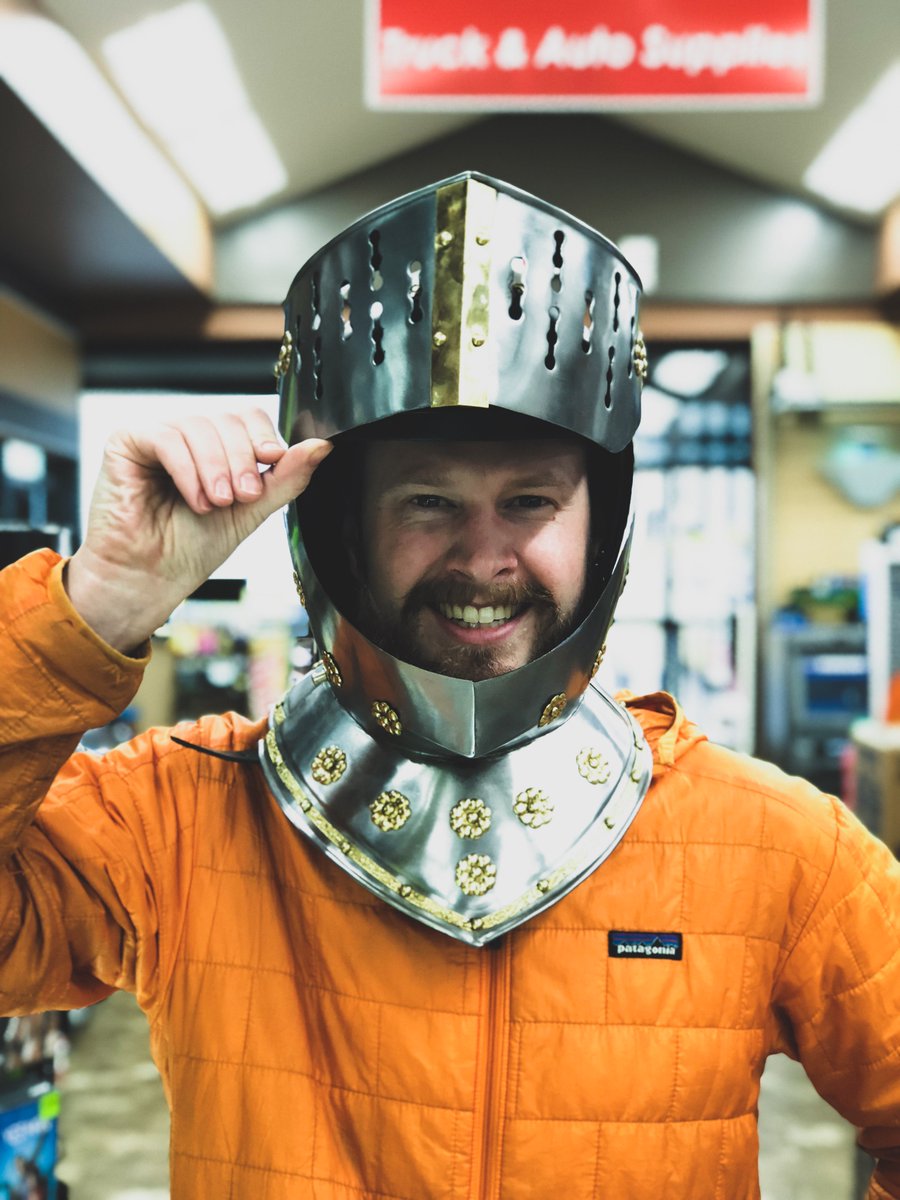 Bet you didn’t know Andrew was knighted at a truck stop in Kansas! Well, now you do! See you Jan. 18 at Chop Suey.