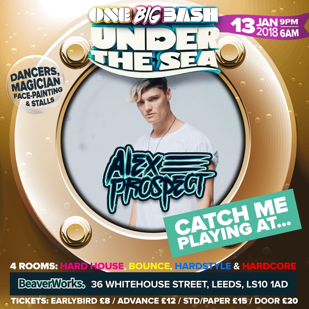 AlexProspect's tweet photo. DJing in Leeds this weekend!!! Let's GO! 😁😁 🙌🔥 #ItsYaBoy #OneBigBash https://t.co/vn1CumQNTK