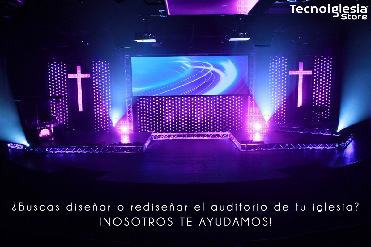 TecnoIStore's tweet photo. ¡Te ayudamos a diseñar o rediseñar el auditorio de tu iglesia!
En Tecno Iglesia  estamos para ayudarte en lo que necesites.

¡Contáctanos! https://t.co/BdAV1uM8cN