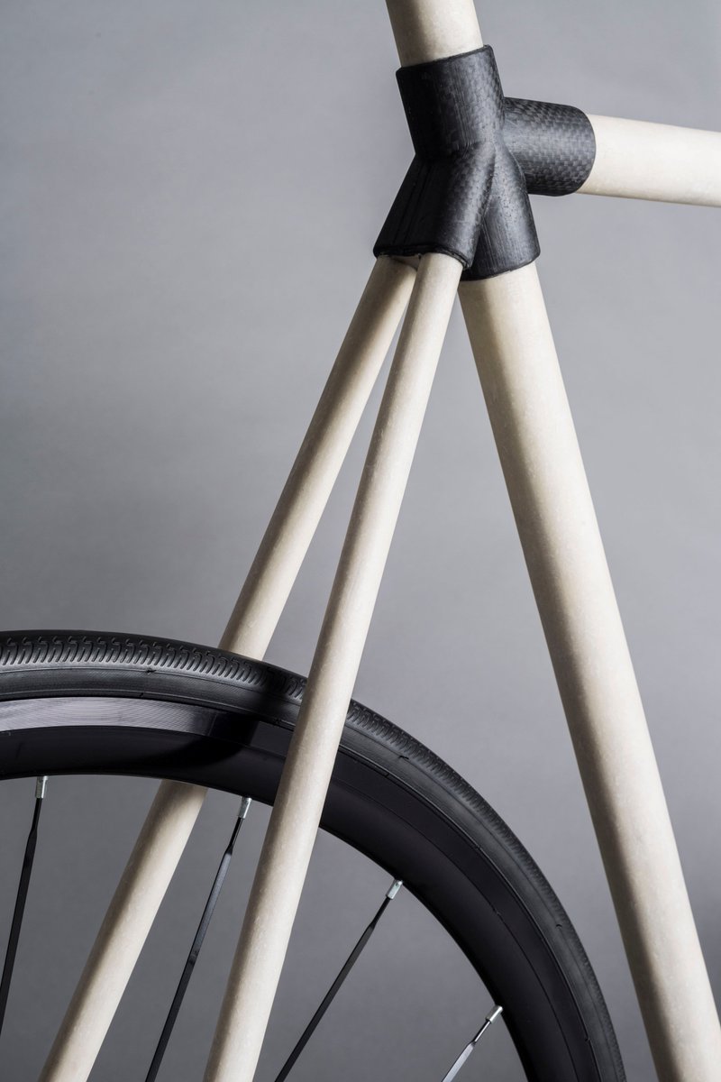 ideas2cycles's tweet photo. The world's first #nano #cellulose #fiber (NCF) #bicycle is unveiled tomorrow! Exhibition open to everyone on Wednesday 9-16. #finland #Cleantech https://t.co/5Ke8bJ1W2h https://t.co/Kp8g3u6E2h
