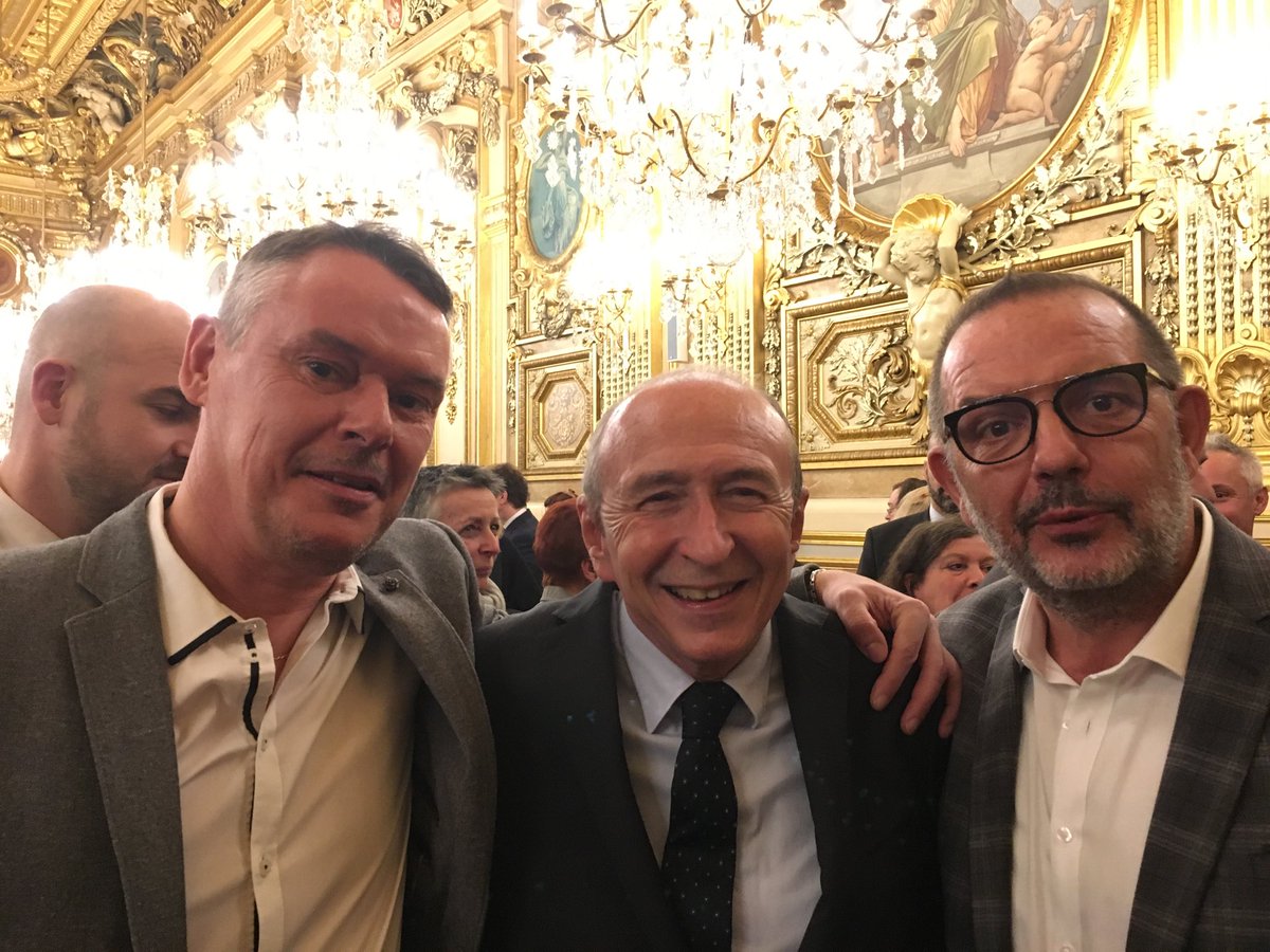 Vœux à la Marie de lyon avec le ministre <a href="/ca_centrest/">Crédit Agricole Centre-est</a>