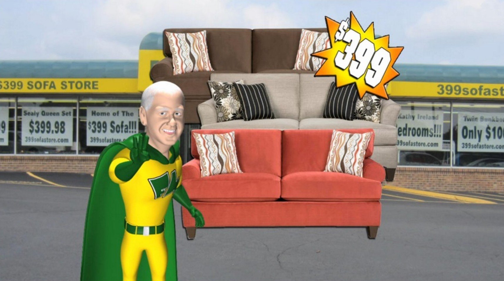 399 on sale sofa store
