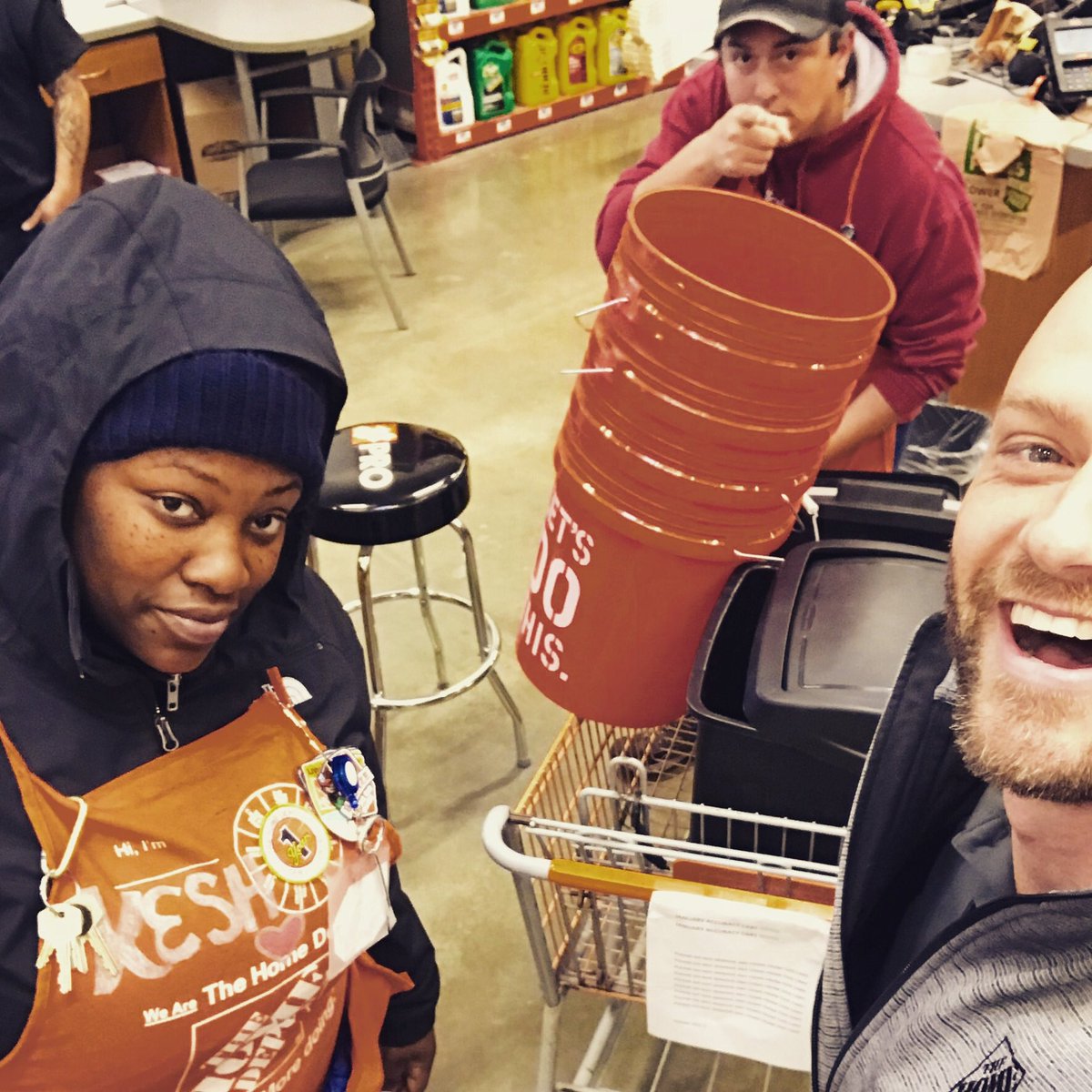 Good morning BOB, LISA,and MITCH! The Accuracy Cart is out and about!