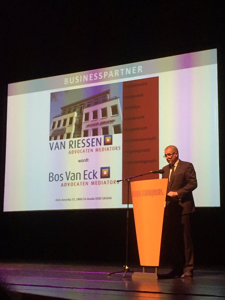 BosVanEckAdvo's tweet photo. #OPMH18 per 1 maart 2018 gaan wij verder onder de naam #BosVanEck #zin in #flow #presentatie nieuwe naam! 🤗 https://t.co/1ao3GBoEHU