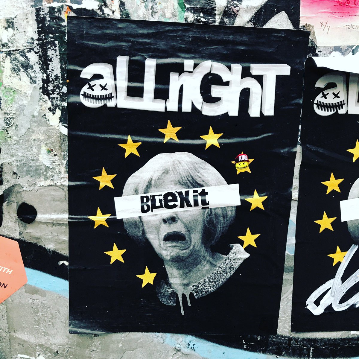 new campaign by <a href="/weareallright/">aLLriGhT</a> and <a href="/aLLriGhTReCorDs/">aLLriGhT ReCorDs</a> 

#streetart #allright #urbanart #newcampaign #brexit #theresamay #politicalart #londonstreetart #streetartuk #illustration #british #art #posterdesign #design #eastlondonart #pasteup #pasteupart #politics #london #shoreditch