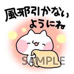 デコメリー 公式 Lineスタンプ宣伝 おはようだお ᴗ きょうは かようび そして 風邪の日 寒い日がつづくから みんなきをつけてお きょうもいちにちがんばるお ぬこだお 火曜日 かようび スタンプ デコメ