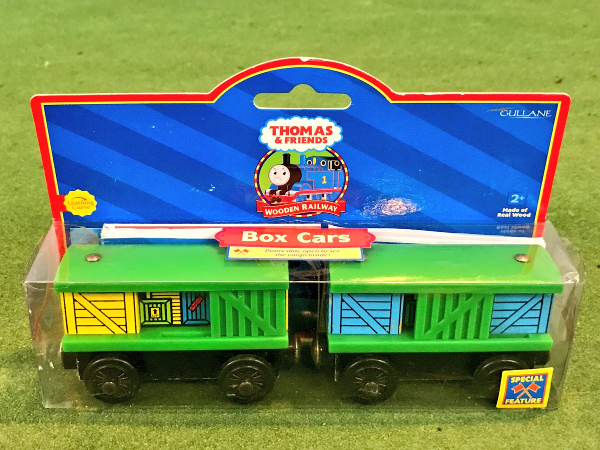 thomas wooden railway box cars