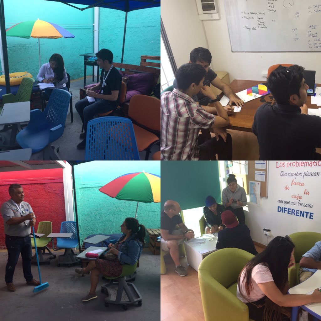 aoyarzunc's tweet photo. En @TarapacaLabs nos gusta innovar y crear cosas. Hoy #VeranoEmprendido con un canvas en movimiento, donde los asistentes construyeron su modelo de negocio con la visión de todos los profesionales de nuestro @TarapacaLabs. Un orgullo ser parte de este equipo https://t.co/nP9N3pcwDG