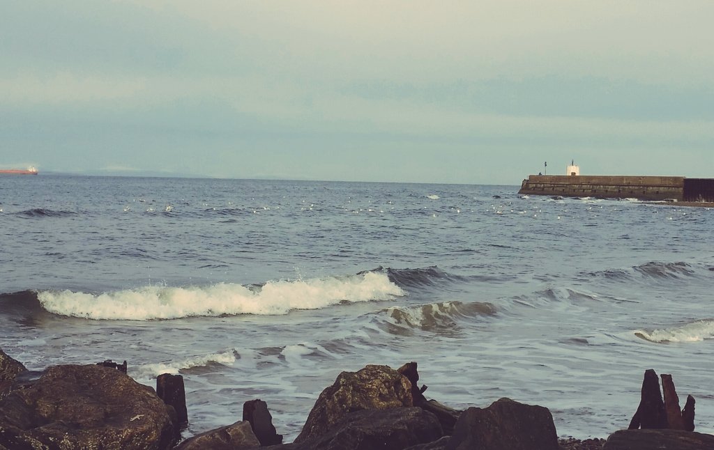 There's snah on the bheinn #NairnBeach