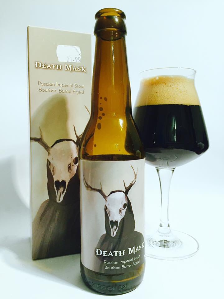 1001BeersBlog's tweet image. Brewery #Browanza with imperial stout Death Maska. Polish craft beer rocks! And it's only $6! #craftbeer #Poland #piwo