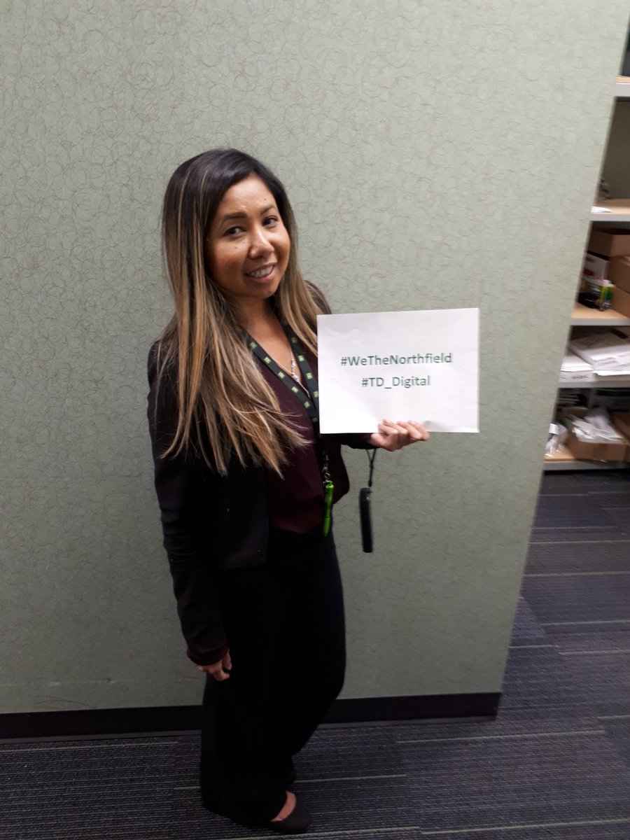 JessLHamblin's tweet photo. #WeTheNorthfield Sourida loves sharing all the amazing benefits of digital banking with her customers!@trudy_nagy @RyanBennett_TD @NelsonAraujo_TD @DanijelaDoslo @JMango_TD @TDCT3823 https://t.co/aHN9t8wKLR