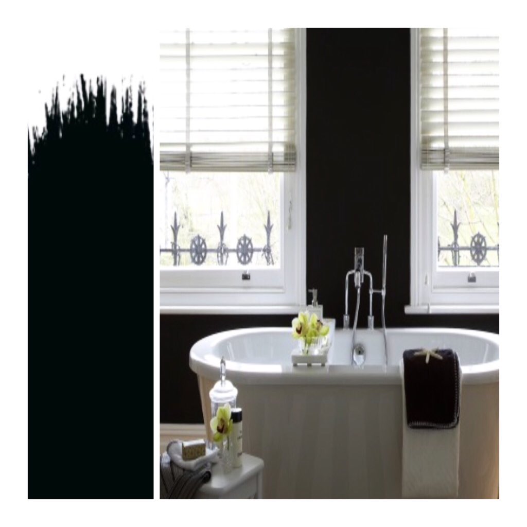J A C K  B L A C K intens, stoer en tijdloos; deze diepe donkere kleur passen we steeds vaker toe in interieurs! Niet alleen op wanden, maar ook op kozijnen en overig houtwerk. #interior #inspiratie #jackblack #littlegreene #stoer #lef #KleurInHuis #bathroom #styling #Leiden