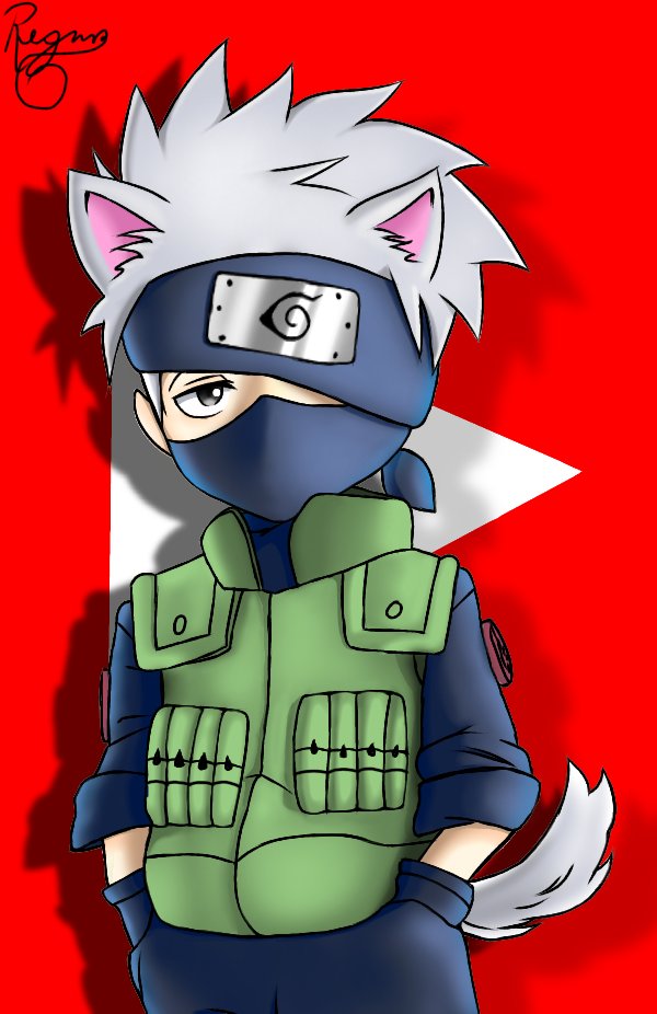 Como desenhar Kakashi chibi