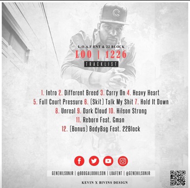 ceezy22Block's tweet photo. New Mixtape Dropping Soon #LoafEnt #22Block Loo 12/26 @BoogalooHilson 1226 https://t.co/A4o3hGW0lr