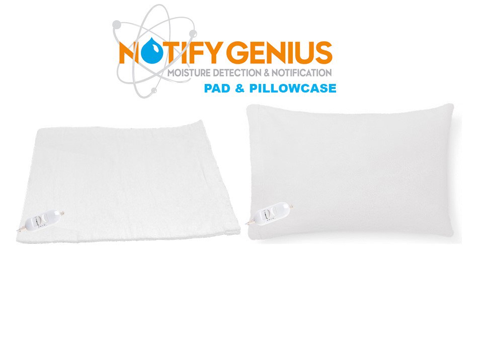 NotifyGenius's tweet image. We are so excited to launch our @NotifyGenius  Wireless Water Leak Detection Pad and Medical Pillowcase this year @maskenninc.  #myfirstTweet #newtech  #worldchangingtechnology