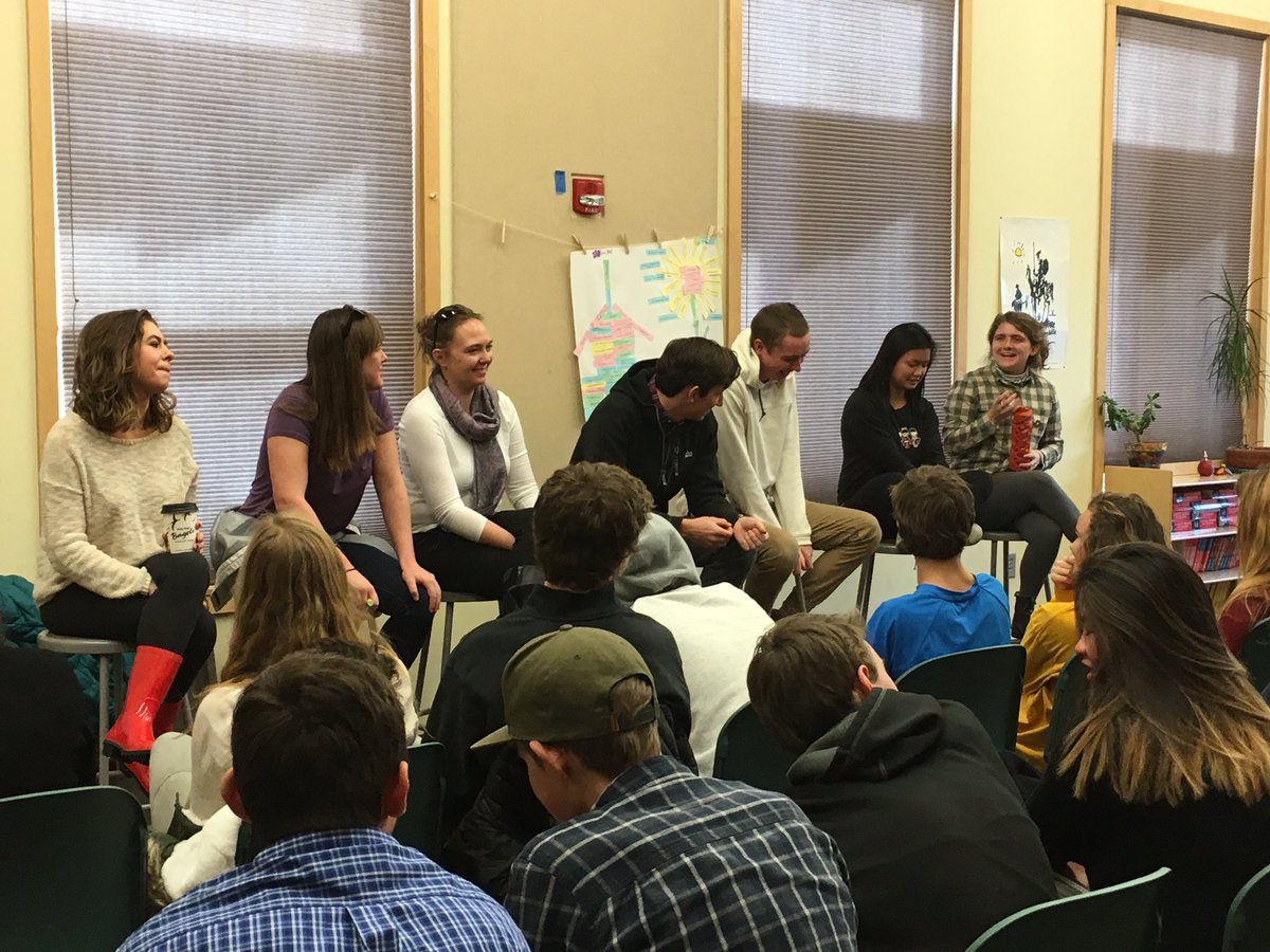 nancymlang's tweet image. Thank you @journeysschool Alumni for returning for our #AlumniPanel &amp;amp; #AlumniLunch  Great to see you!!