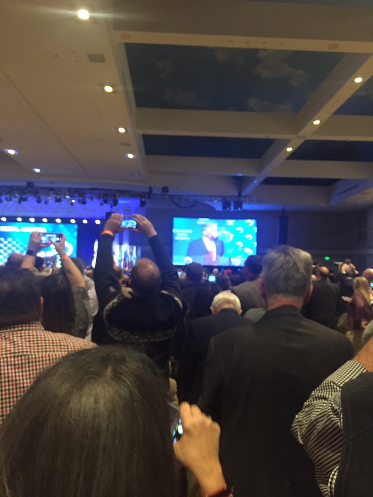 "Farm Country is God's Country" well said Mr. President. <a href="/realDonaldTrump/">Donald J. Trump</a> #AFBF2018