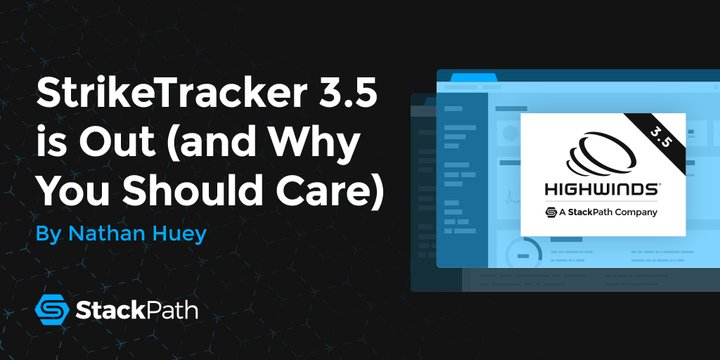 JohnPuthoff's tweet photo. RT @StackPath: It's one small step for Highwinds. One giant leap for StackPath-Kind. Learn about the new StrikeTracker 3.5 release and why it matters. https://t.co/wvE0reASK4 https://t.co/Uv8opQbul5
