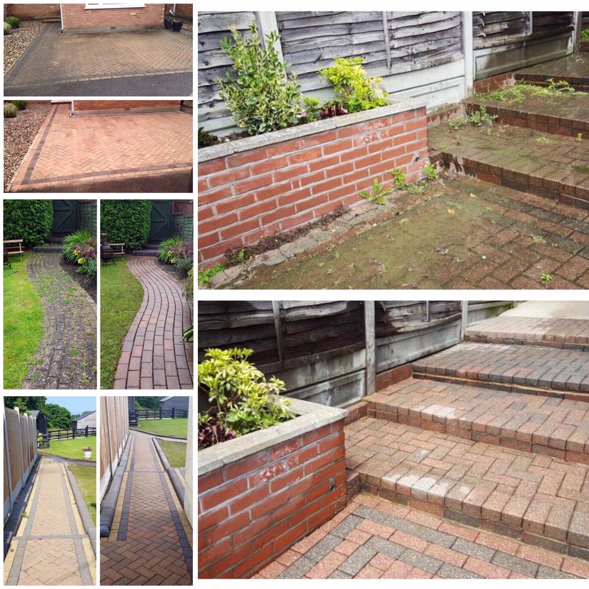 PaveUK's tweet photo. 🔴 Before &amp; After results by pavé Clean 🔴 #patio #garden #essex #RT call us to arrange your free quote on 07977442211 or DM us https://t.co/49BcuIvUtJ