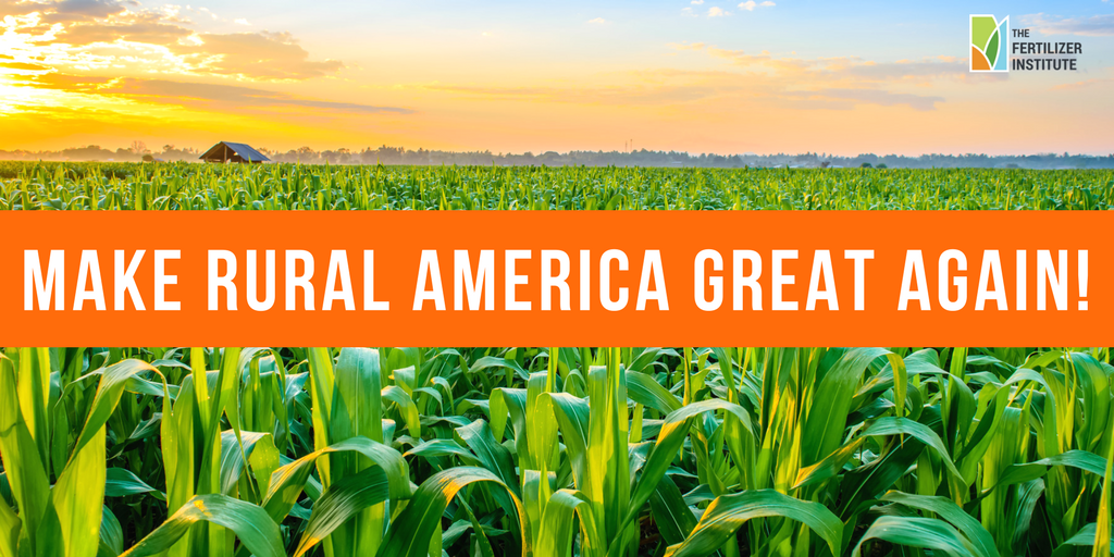Fertilizer_Inst's tweet image. We applaud @POTUS's commitment to rural America! We look forward to supporting @USDA's efforts to Make Rural America Great Again! tfi.org/content/statem… #AFBF18