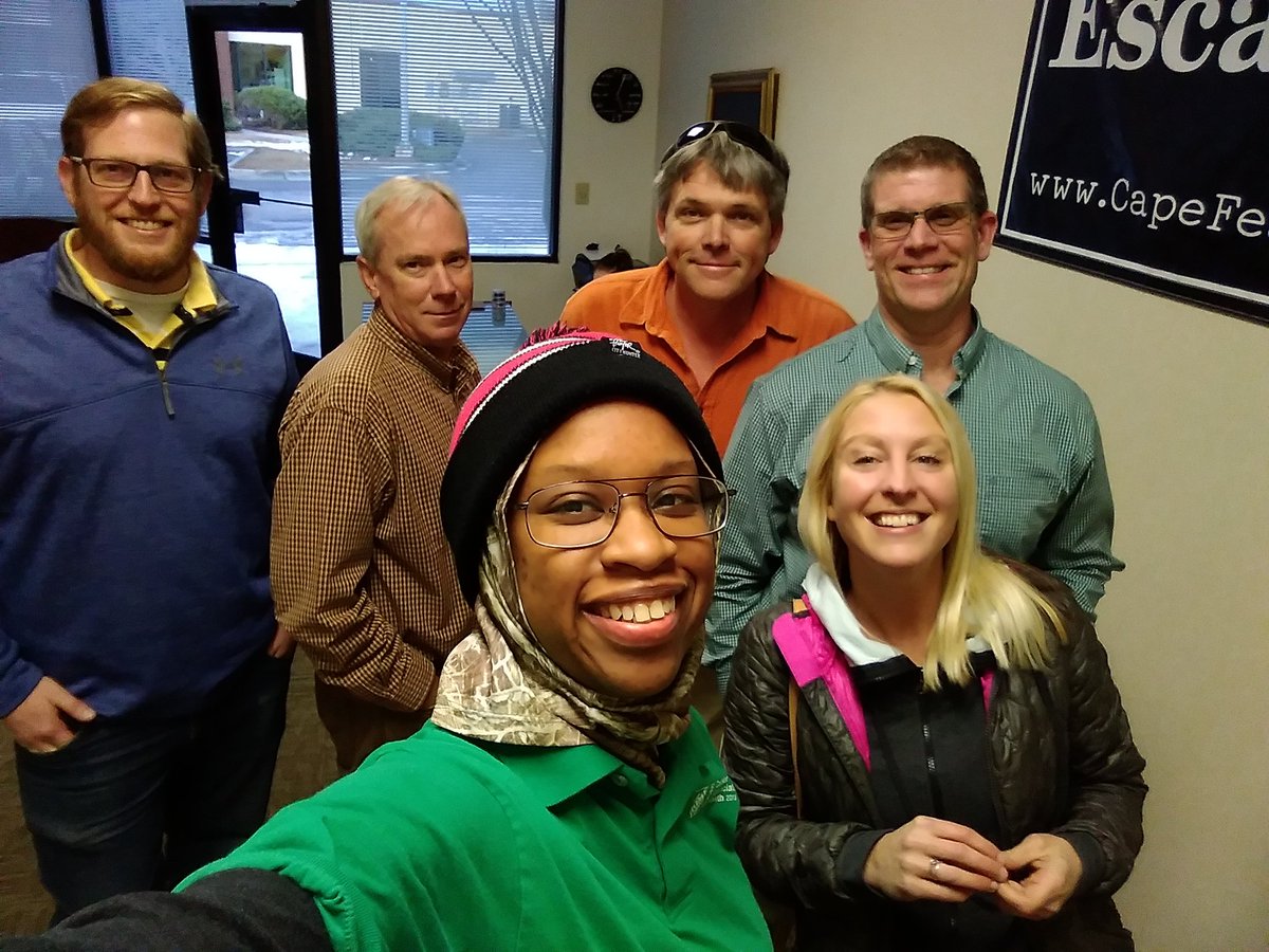 Hansley87's tweet photo. The Winning team #3629TeamBuilding
#CapeFearEscapeRoom https://t.co/9e8a2hXdAr
