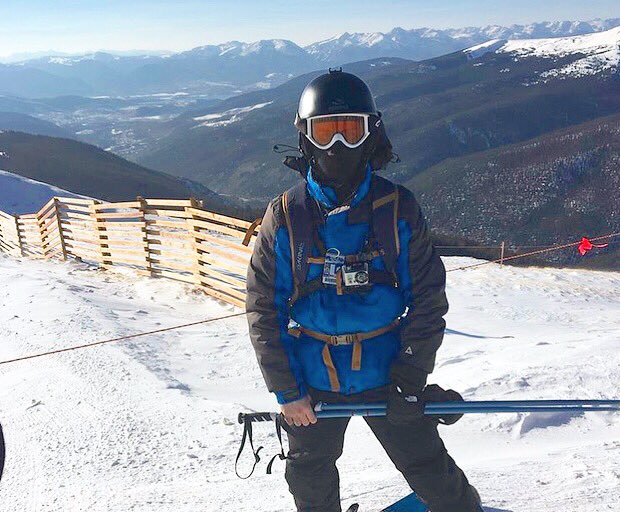 Spending one last day on the slopes before classes get started tomorrow ⛷