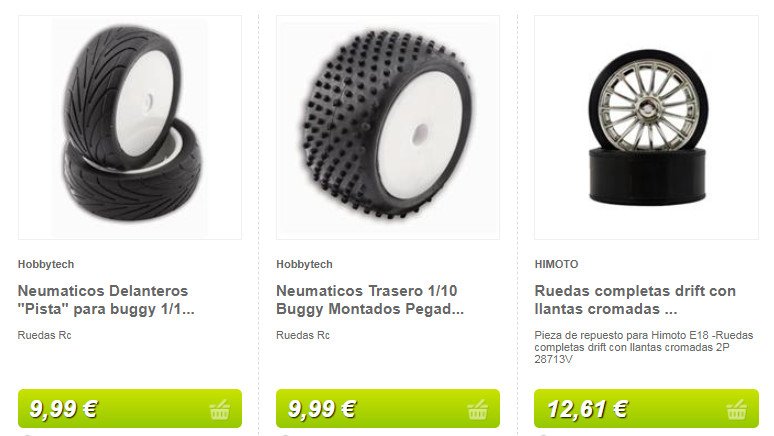 FactorHobby's tweet photo. ¡Ponle RUEDAS NUEVAS a tu coche radiocontrol y renueva tu pasión!
Más de 60 modelos en stock... https://t.co/Wz7shaXZsh
(Si no encuentras la que buscas en nuestra web, consúltanos)
#Himoto #Rovan #Haiboxing #LRP #Ninco #Hobbytech #TheRallyLegends
#cochesRC https://t.co/BfAsJHa2Tv