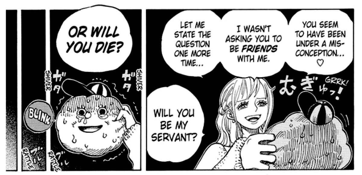 One Piece Wallpaper One Piece Manga Nami Gets Zeus