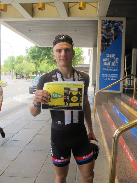 skippydetour's tweet photo. @AnnaMeares "Elephant in ROOM" is #CyclistSAFETY! ALL Com/tors S/b #SpeakOUT on #SafePASSLaws! ALL #ProRacers USE Roads 2 get 2 PEAK! D/load #SafetyPlacards o @SafeCyclingOz & https://t.co/SMaRA7l5DO & Publicise w #ProRacers DAILY! No excuse 4 #BullyDrivers in Oz 2018! #Strict_Liab_Law NOW ! https://t.co/h1TcKCFcH3