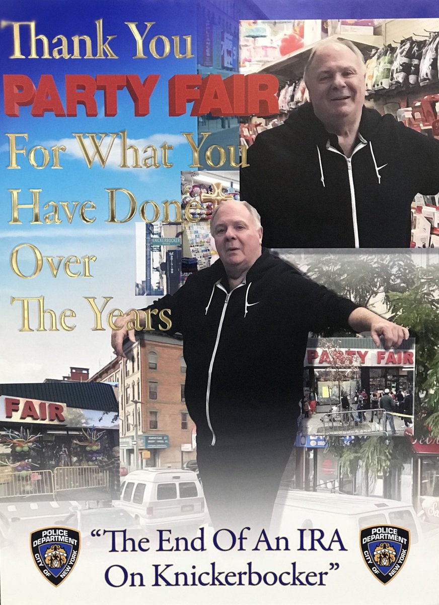 PartyFairBush's tweet photo. Dear Bushwick. With deepest regret we have closed after 32 years. We thank u and will miss u more than u’ll ever know. Thnx @NYPD83Pct and Silva family for EVERYTHING. Don’t be strangers here on Twitter.  We want to keep in touch. - Ira 🎈💕🙏 https://t.co/6Aa6e1AwY9