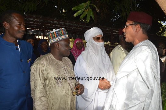 Présentation des vœux de nouvel an au Ministère de l’intérieur .