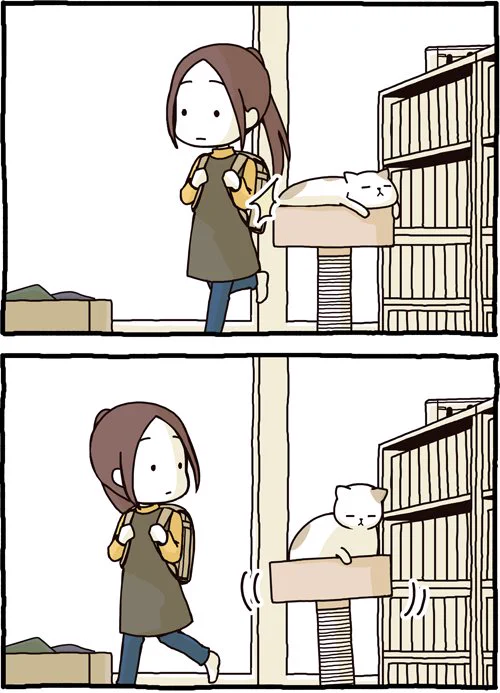 猫には伝わっていないのかな？ｗｗｗネジを締め直してあげようとしただけなのにｗｗｗ
