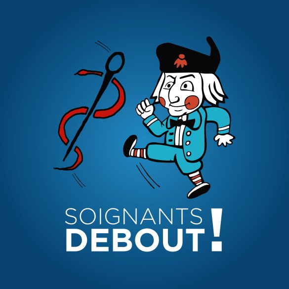 SoignantsDebout's tweet photo. Parce que vous n'en entendrez jamais parler au 20h, nous lançons un compte de soutien aux Soignants et à leurs luttes pour plus de dignité, de reconnaissance, ou tout simplement pour pouvoir bien faire un boulot qu'ils aiment par dessus tout. Suivez-nous! https://t.co/AhSkarshqE