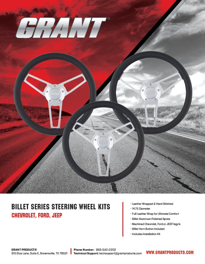 Get a better grip on your vehicle with Grant #SteeringWheels