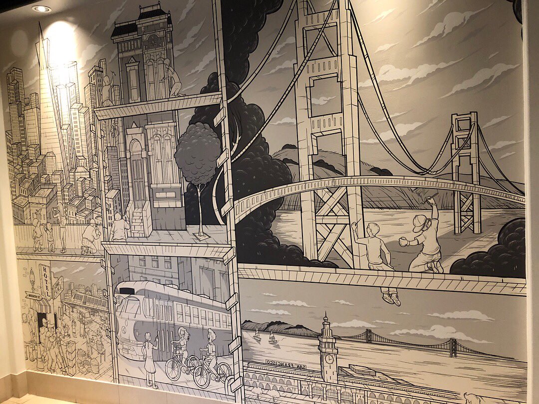 SirronN's tweet image. I’m very proud of this one. #digitalpainting #digitalmural #illustrator 818 mission st.
Thanks @westfieldsfcentre