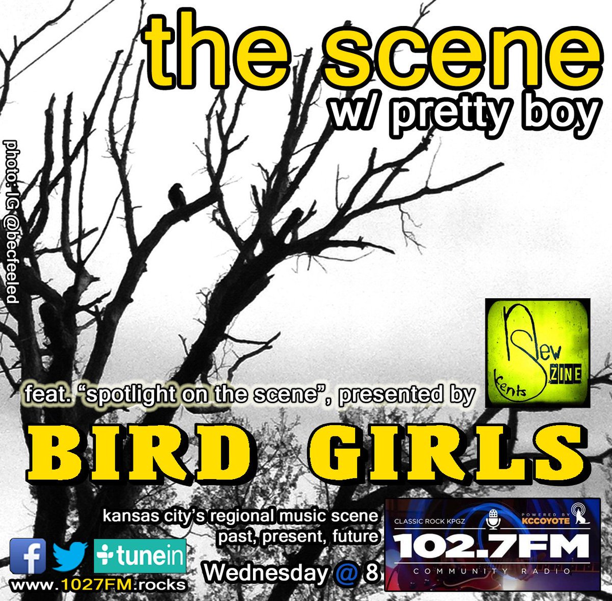 Churkendooser's tweet image. Wed: #KitchenSync (@girlsrocklwrnc) &amp;amp; more! 8pmC, @1027FMRocks (#KCMO) 1027FM.rocks &amp;amp; @tunein (search "KPGZ") #supportlocalmusic