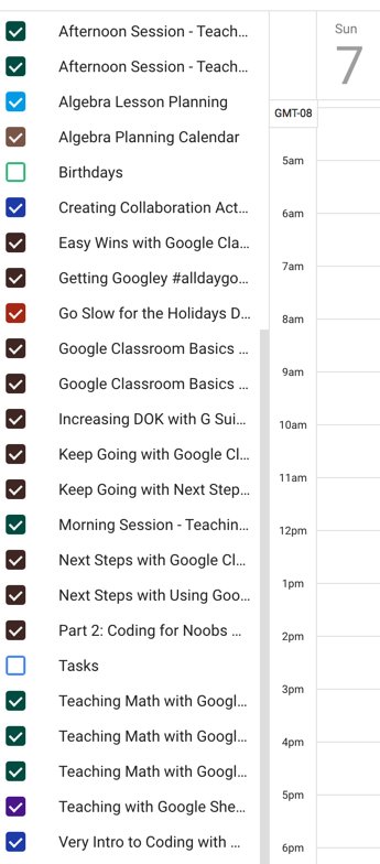 alicekeeler's tweet image. I’m deleting all these #googleCalendar quickly alicekeeler.com/deletecal #googleEDU #codenoob