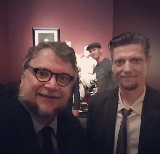 Saving Banksy Director Colin Day and Guillermo del Toro at the 75th Golden Globes!

"He was extremely humble and friendly in person. I couldn’t be happier for him in getting this award, well deserved. Now go see Shape of Water!" - Colin Day @seatsontitanic
