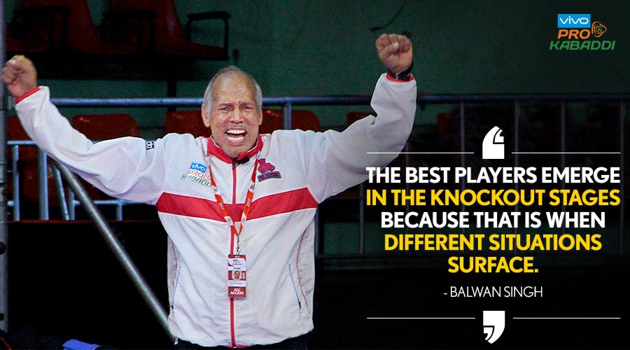 ProKabaddi's tweet image. The knockouts are the acid test for players and there may be many who caught coach Balwan Singh’s eye during the recently concluded #NationalKabaddiChampionships!