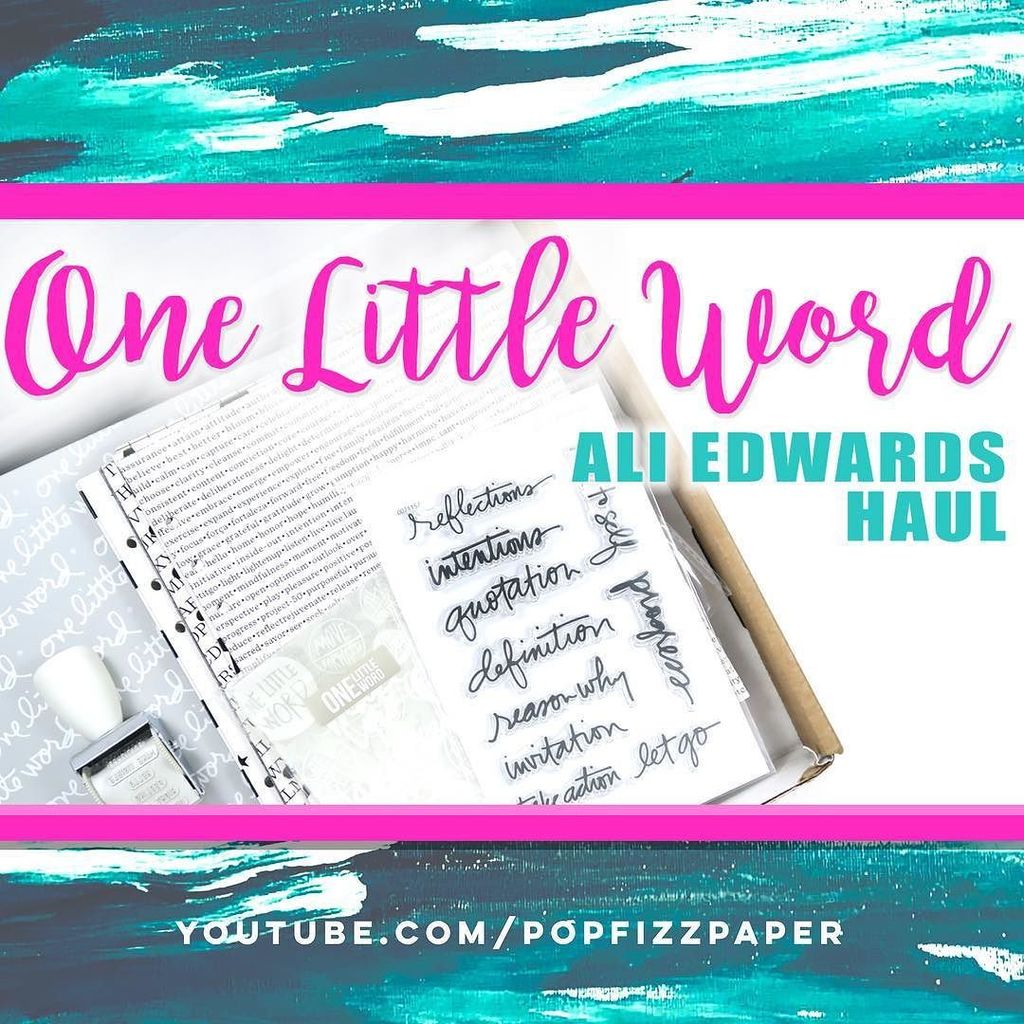 popfizzpaper's tweet photo. Did you see my @aliedwardsdesigninc haul for #onelittleword2018? Check it out on my Youtube channel, link in profile. 😊 What is YOUR word this year? Lemme know 👇🏻👇🏻👇🏻 #onelittleword #onelittlewordpfp #aliedwards #aliedwardsdesigninc https://t.co/pLwm1VJld6 https://t.co/yldNXBZzlV