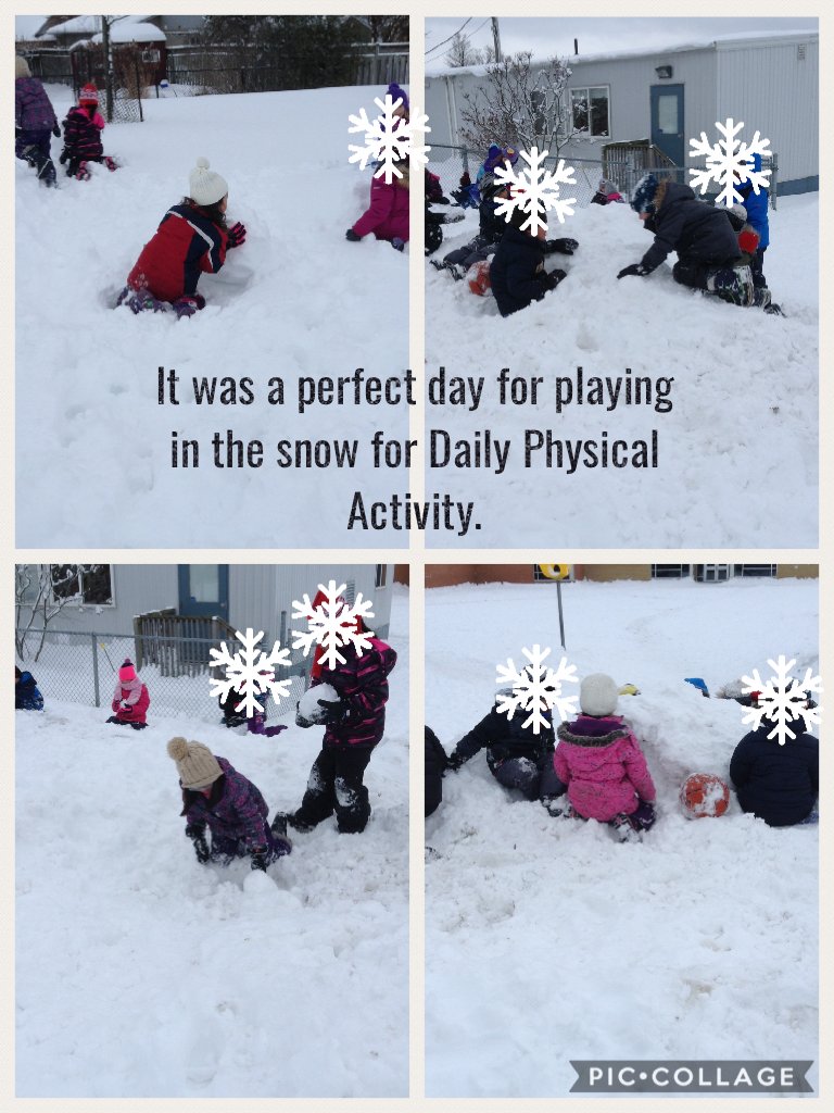 Room2Stars's tweet photo. It was a perfect day for playing in the snow for Daily Physical Activity. #piccoll https://t.co/P9DdRvB5bD https://t.co/QEmT1LxYOt