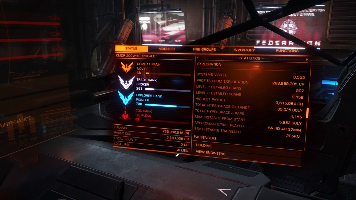 CmdrZWP's tweet image. Exploration mission data pay out 213,441,524 credits. #ProjectOrpheus successfully completed. #EliteDangerous #IPX