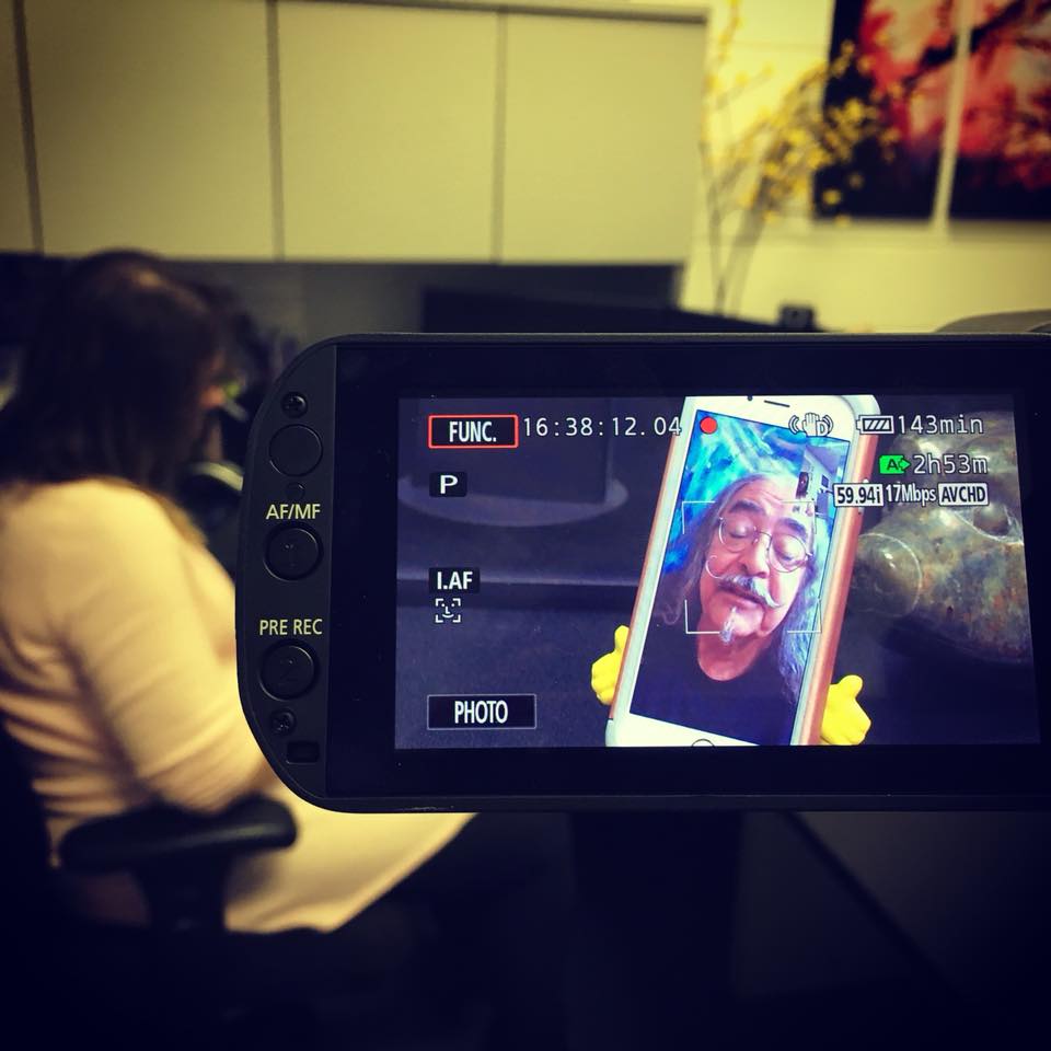 PC_MOAPAA's tweet photo. We were so honoured to interview Joseph Sanchez one of the members of the #nativegroupofseven today! #indigenousart #indigenousartist #museum #artisttalk #art #fineart #artist https://t.co/nIuVGXee3u