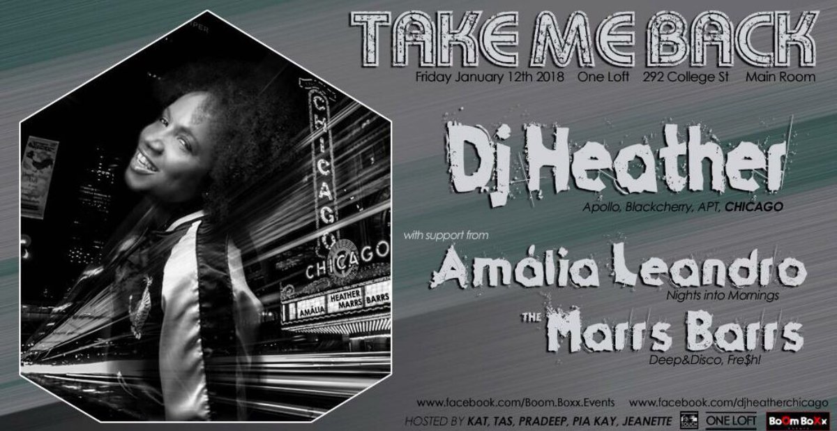 djheather's tweet photo. #MusicMonday #Toronto  #ThisFriday #TakeMeBack #OneLoft https://t.co/XkLLGAfiQu