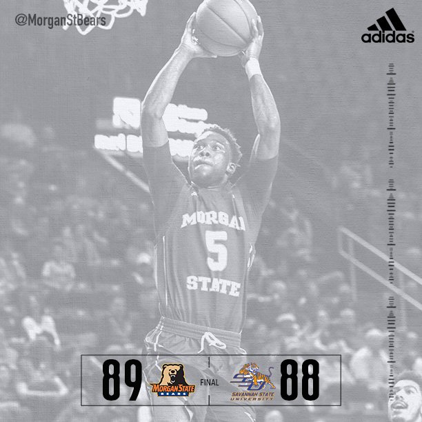MorganStBears's tweet photo. It's a WRAP at Hill Field House where the Bears improve to 3-0 in MEAC play
Kendley leads the way w/a game-high 33pts, Carr 18pts &amp; 13rebs
#MORGvsSSU https://t.co/jfSYsTfQuu